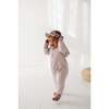 Terry Zip Romper Fern Checkered - Rompers - 5