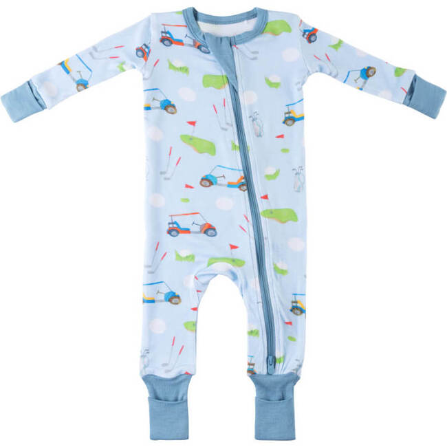 Baby Bamboo Pajamas W/ DreamCuffs®, Golf