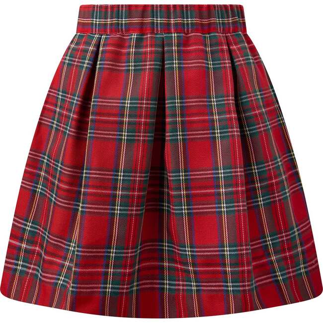 Tartan Skirt and Blouse Set, Red - Mixed Apparel Set - 4