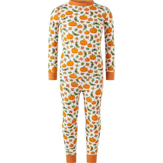 Pumpkin Jersey Pajamas, Orange