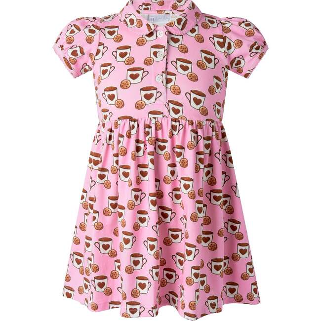 Hot Chocolate Jersey Dress, Pink
