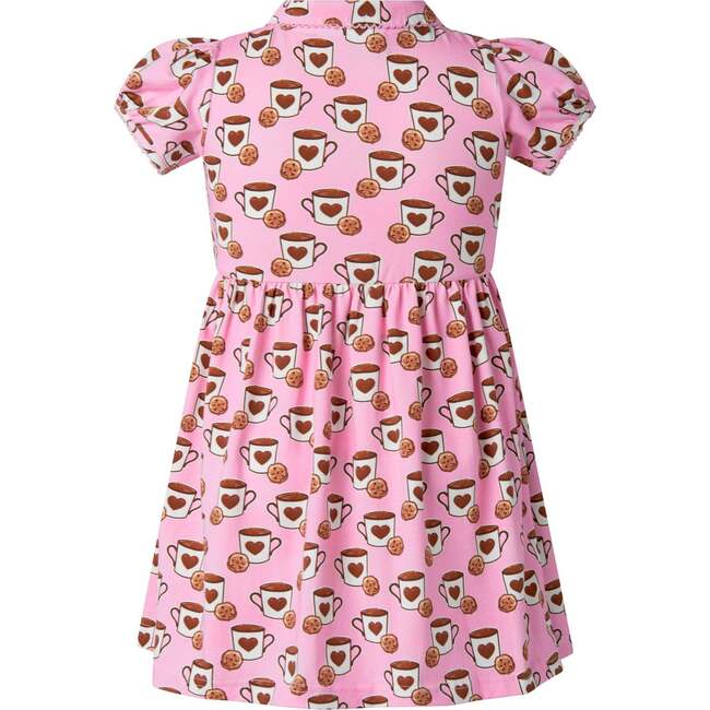 Hot Chocolate Jersey Dress, Pink - Dresses - 2
