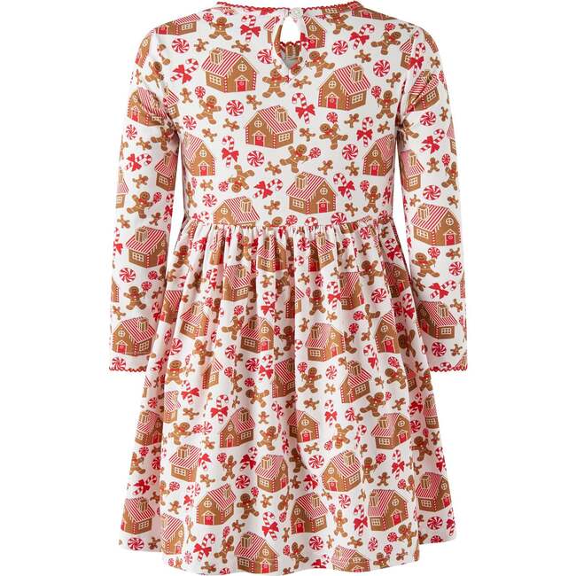 Gingerbread Jersey Dress, Red - Dresses - 2