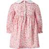 Floral Scalloped Collar Dress and Bloomers, Pink - Dresses - 2