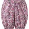 Floral Smocked Dress and Bloomers, Purple - Dresses - 3