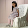 Floral Frill Front Dress, Pink - Dresses - 3