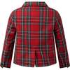 Tartan Blazer, Red - Blazers - 2