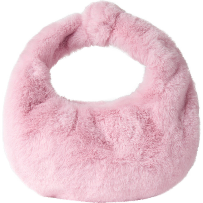 Faux Fur Bag, Pink