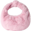 Faux Fur Bag, Pink - Bags - 1 - thumbnail
