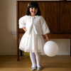 Diamonte Faux Fur Jacket, White - Coats - 3