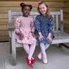 Ditsy Garden Ruched Dress, Pink - Dresses - 4