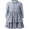 Chambray Shirt Dress, Navy - Dresses - 1 - thumbnail