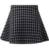 Check Tweed Jacket & Skirt Set, Black - Mixed Apparel Set - 4