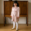 Check Tweed Dress, Red - Dresses - 3