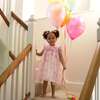 Bow Organza Dress, Pink - Dresses - 3