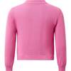 ABC Intarsia Cardigan, Pink - Cardigans - 2