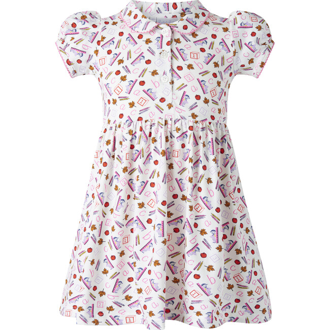 ABC Jersey Dress, Pink