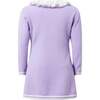 Sparkle Boucle Knit Tunic, Purple - Dresses - 2