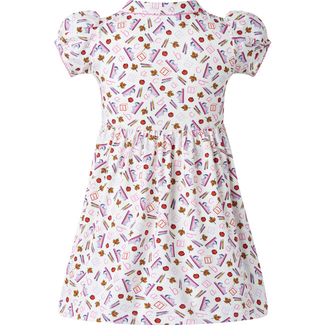 ABC Jersey Dress, Pink - Dresses - 2