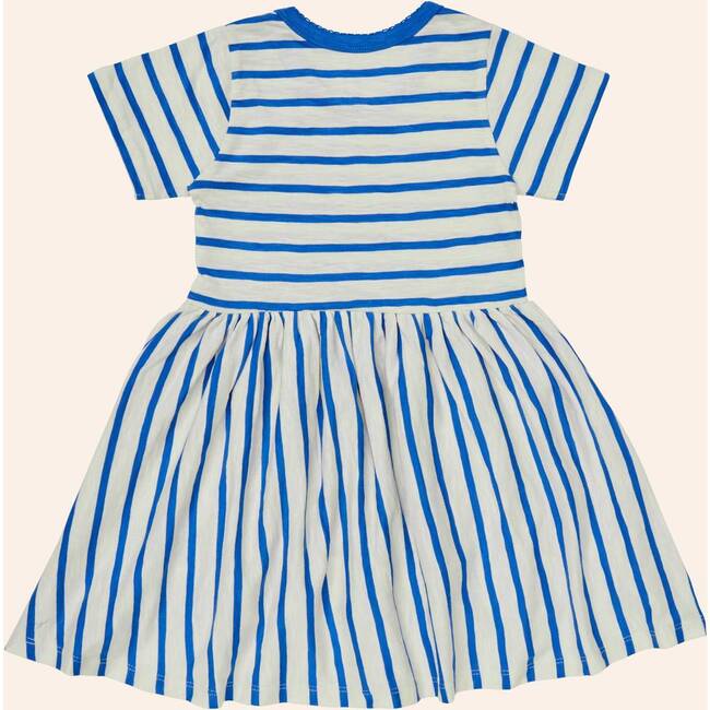 Pismo Dress, Blue Stripes - Dresses - 3