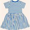 Pismo Dress, Blue Stripes - Dresses - 3