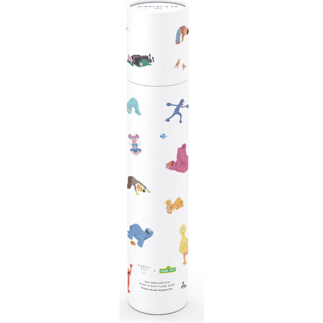 Double-Sided Sesame Street Yoga Poses Print - Developmental Toys - 3