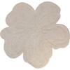 Flower Washable Wool Rug - Rugs - 1 - thumbnail