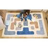 Stacked Washable Wool Area Rug - Rugs - 2