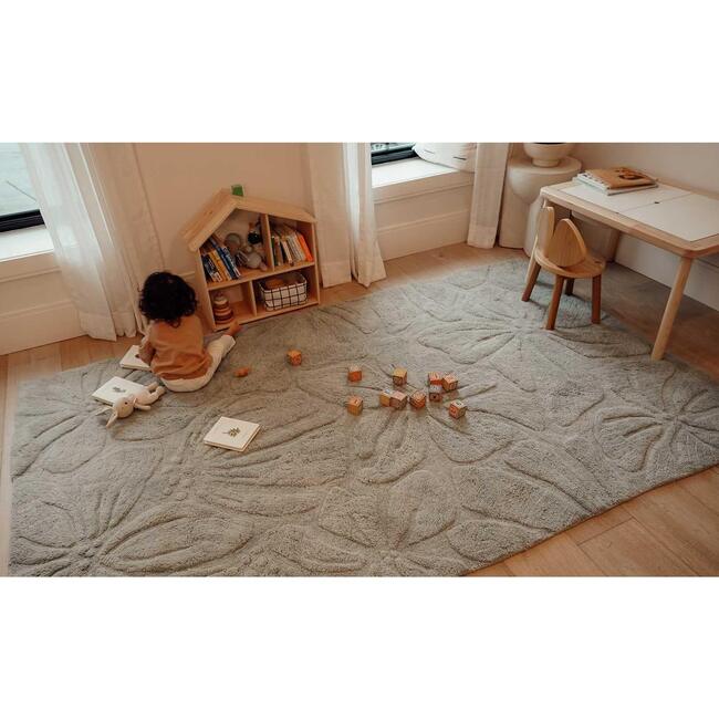 Floral Field Washable Wool Area Rug - Rugs - 4