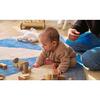 Beach Ball Washable Round Wool Rug, Blue - Rugs - 4