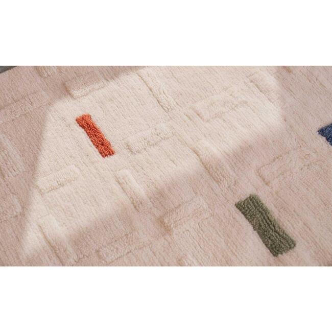 Brick Washable Wool Area Rug - Rugs - 6
