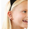 Bat Stud Earrings, Black - Earrings - 3