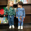 Recycled Cotton Tree House Jogger, Blue - Pants - 2