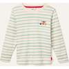 Recycled Cotton Breton T-Shirt, Blue - T-Shirts - 1 - thumbnail