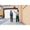 Recycled Cotton Blue Block Jogger, Blue - Pants - 2