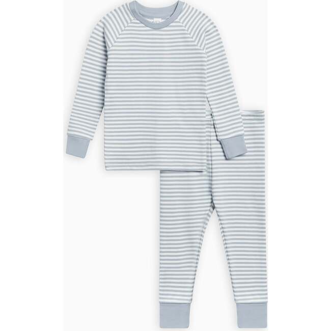 2-Piece Long Sleeve Jammie Set Mist Stripe - Pajamas - 1
