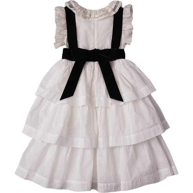 Delilah Dress, Bright White - Dresses - 4