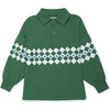 Tenor Green Check Polo - Polo Shirts - 1 - thumbnail