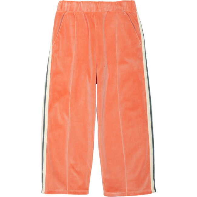 Velour Riley Track Pants in Sunset Serenade
