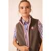 Polar Fleece Vest in Midnight Slate - Fleece & Sherpa Jackets - 3