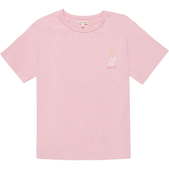 Organic Weekend Tee in Rhapsody Rose