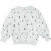 Organic Weekend Sweatshirt in Blue Haze Duet - Sweatshirts - 1 - thumbnail