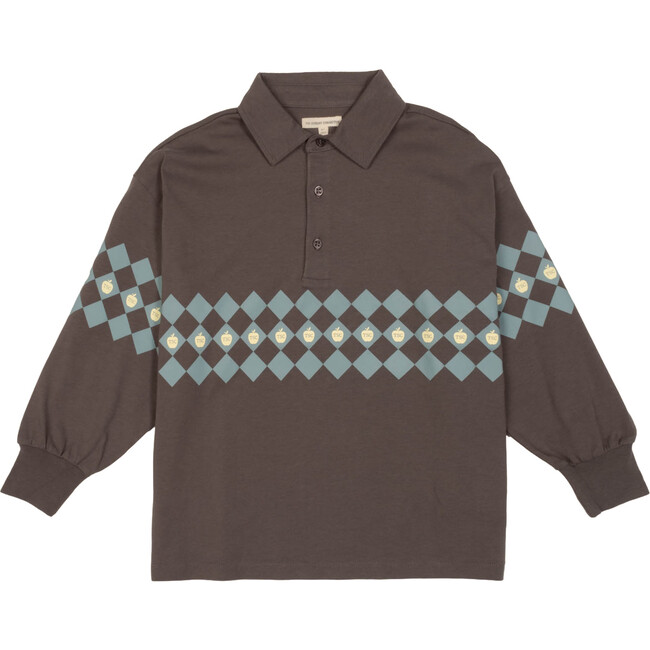 Midnight Slate Check Polo