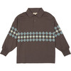 Midnight Slate Check Polo - Polo Shirts - 1 - thumbnail