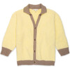 Collared Classroom Cardigan in Mixed Yarn - Cardigans - 1 - thumbnail
