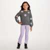 Kids Sweater & Legging Set, Charcoal Floral - Mixed Apparel Set - 2