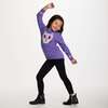 Kids Tunic Length Sweater W/Legging Set, Purple Cat - Mixed Apparel Set - 4