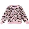Kids Sweater & Legging Set, Pink Hearts - Mixed Apparel Set - 6
