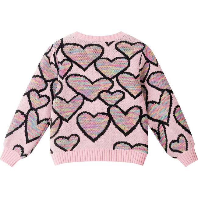 Kids Sweater & Legging Set, Pink Hearts - Mixed Apparel Set - 7