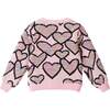 Kids Sweater & Legging Set, Pink Hearts - Mixed Apparel Set - 7